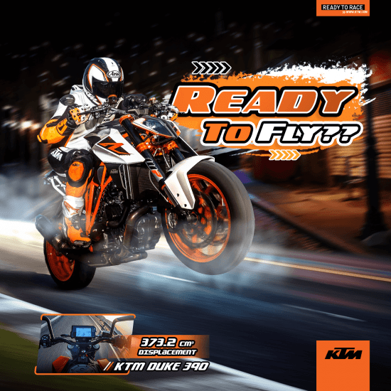KTM Duke 390 Creative - 1